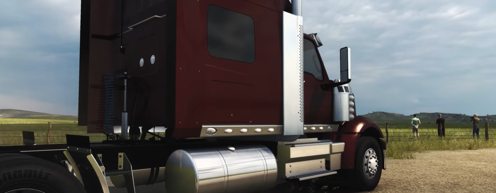 American Truck Simulator приближается к центру США и разработчики бросают вызов сообществу. Тизер дополнения с новым штатом