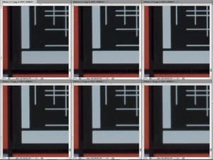 фокусное расстояние 150 мм, край кадра