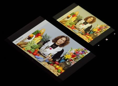 Обзор смартфона Nokia Lumia 830. Тестирование дисплея