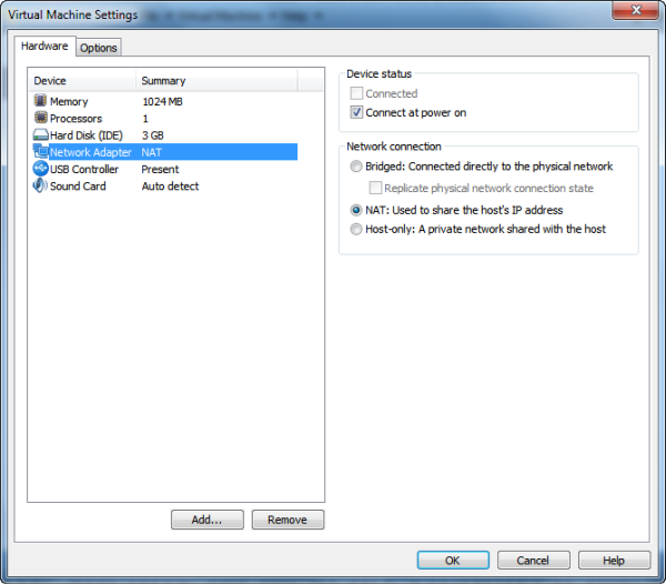 NAT — самый универсальный и беспроблемный режим работы виртуальной сети
