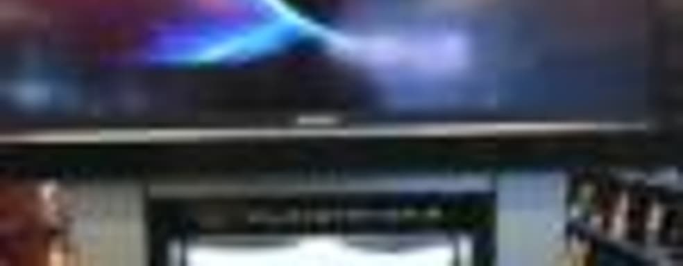 Halo: Reach рекламируют на стенде PS3