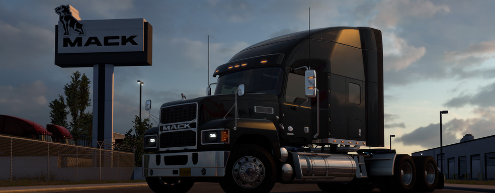 Новые грузовики в American Truck Simulator. Скриншоты редкого Mack Black Anthem и массовой модели