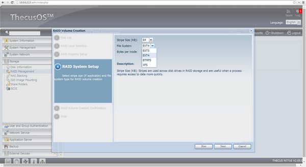 Сетевой накопитель Thecus N7710-G