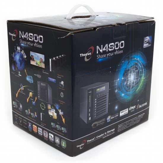 Упаковка Thecus N4800 Упаковка Thecus N4800