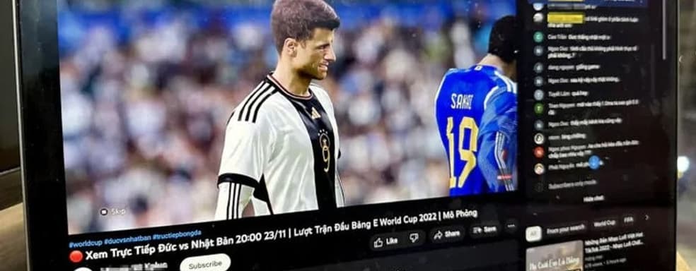 Тысячи людей смотрят поддельные матчи из FIFA 23 на YouTube, думая, что это Чемпионат мира по футболу