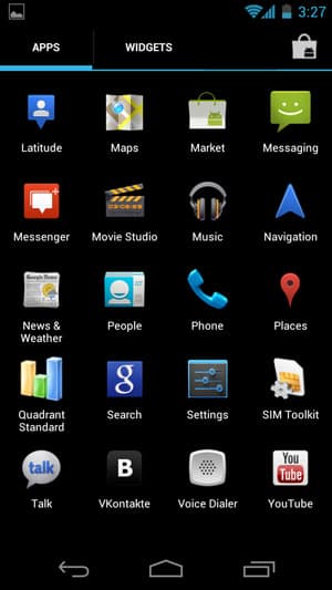 Скриншот Samsung Galaxy Nexus i9250