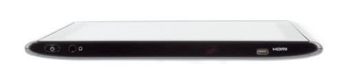 Вид левой грани планшета Acer Iconia Tab A500
