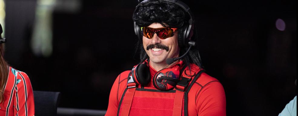 Twitch забанил Dr. Disrespect. По слухам, навсегда