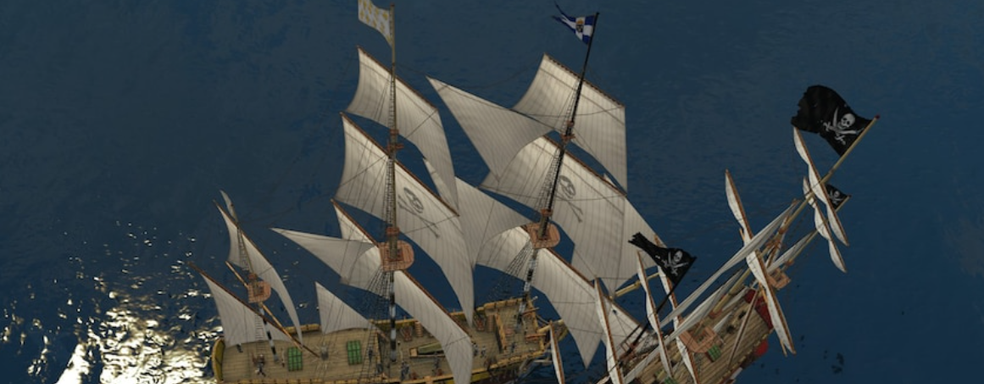 «Наследница корсаров» получила новую модель корвета, улучшения графики и прыжка: для Caribbean Legend вышел патч 1.3.1