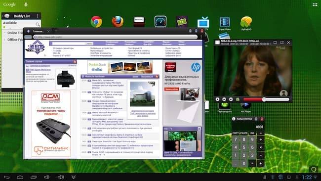 Оконные приложения Android