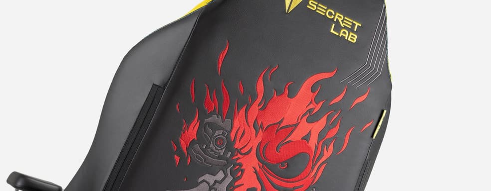 В продажу поступило стилизованное под Cyberpunk 2077 игровое кресло