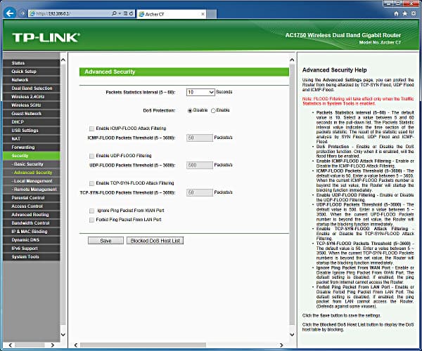 Настройка TP-Link Archer C7 Настройка TP-Link Archer C7