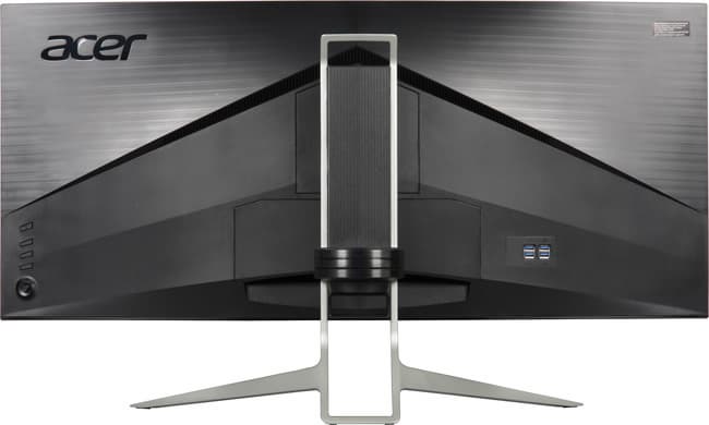 ЖК-монитор Acer XR382CQK, вид сзади