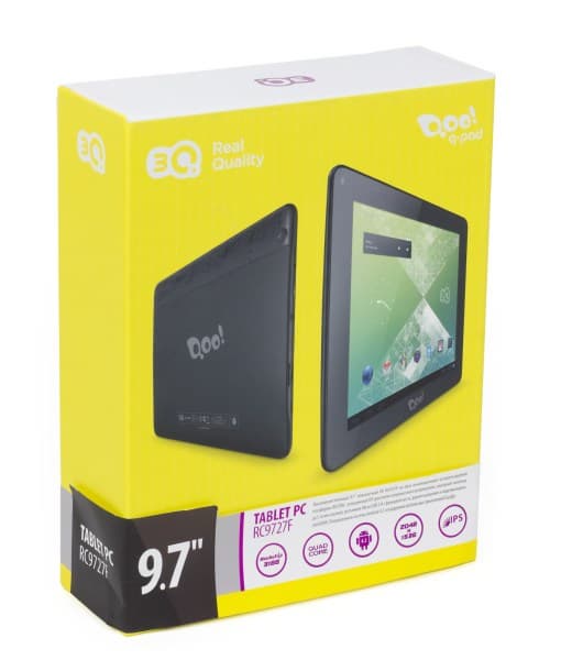 Коробка планшета 3Q RC9727F