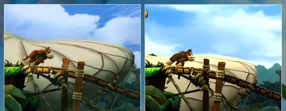 Switch против Wii. Donkey Kong Country Returns HD в некоторых аспектах проигрывает оригиналу, вышедшему 15 лет назад