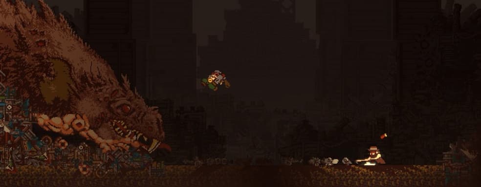 Игра про ищущего мести и вооруженного зонтом дровосека Gunbrella выйдет в сентябре