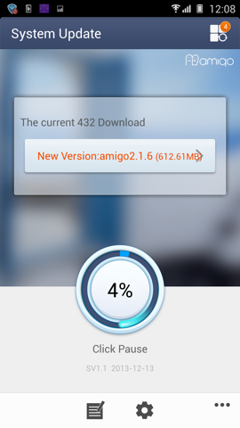 Обзор Gionee Elife E7. Скриншоты. Обновление ПО