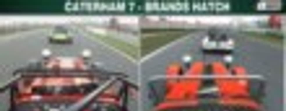Project CARS vs. реальность - Caterham 7 на Brands Hatch