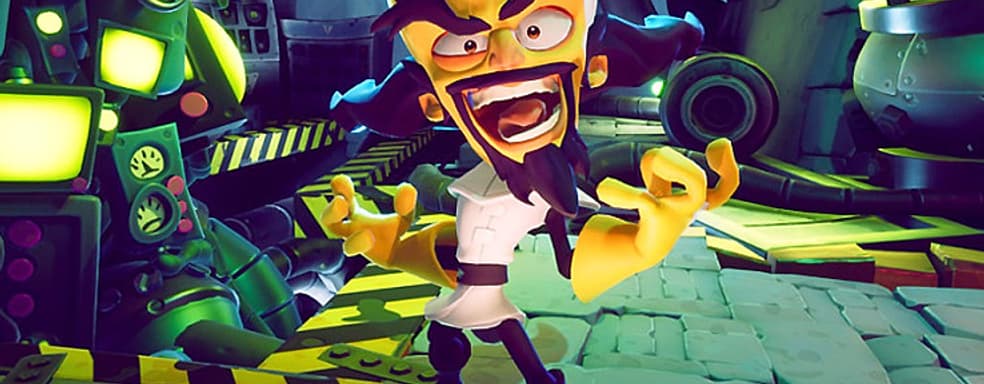 Динозавр и играбельный Доктор Нео Кортекс – появились новые ролики Crash Bandicoot 4