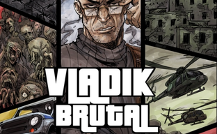 13 обложек комикса VLADIK BRUTAL. Представлены арты в духе GTA, DOOM и не только
