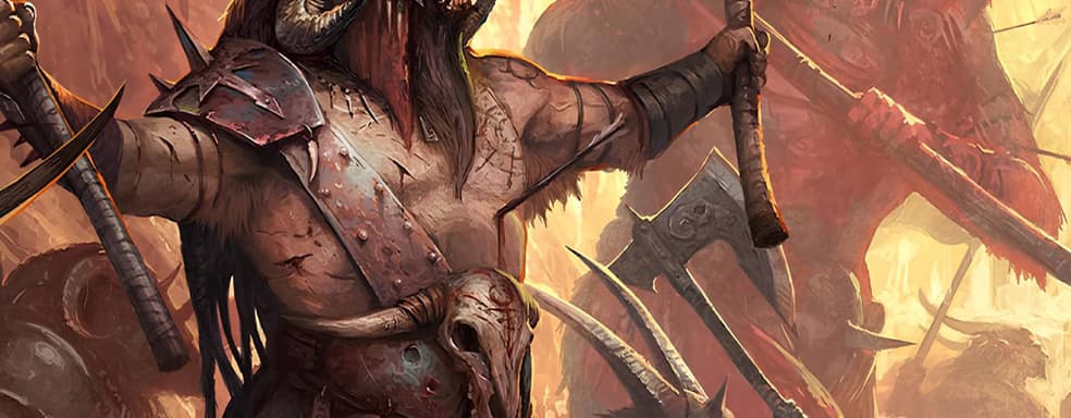 Команда настолки Warhammer: The Old World собирается открыть предзаказы на миниатюры зверолюдов