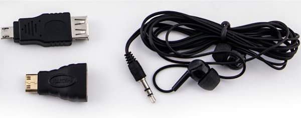 Наушники и переходники из комплекта планшета M-Way MD-007