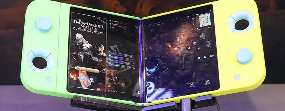 "A Switch that can be folded in half." Samsung unveils Flex Gaming prototype