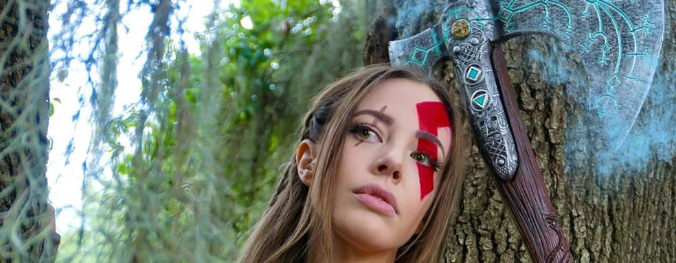 Этот косплей на женскую версию Кратоса из God of War впечатлил даже создателя игры