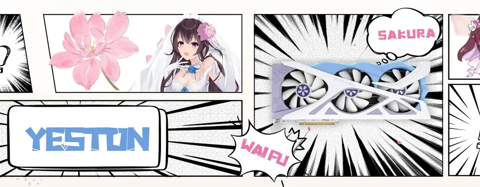 Yeston выпустила GeForce RTX 4060 для фанатов аниме