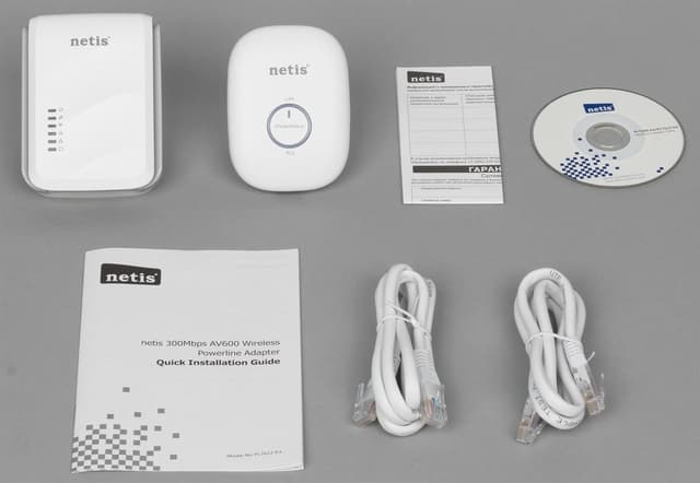 Комплект поставки Netis PL7622KIT Комплект поставки Netis PL7622KIT