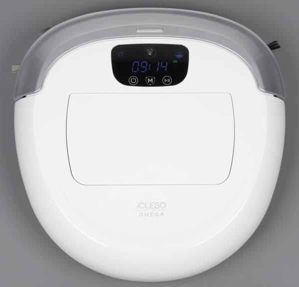 iClebo Omega, вид сверху iClebo Omega, вид сверху