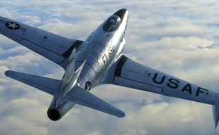 Like Photographs: Creators of the "Korea. IL-2" Air Simulator Show Realistic Model of American F-80C-10 Fighter Cockpit