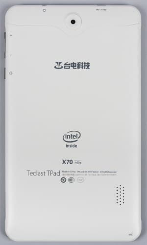 Дизайн планшета Teclast X70 3G
