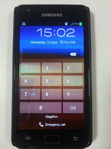 Обзор Samsung Galaxy S 3. Демонстрационный снимок