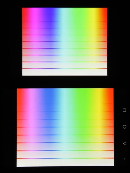 Обзор планшета Huawei MediaPad M2. Тестирование дисплея