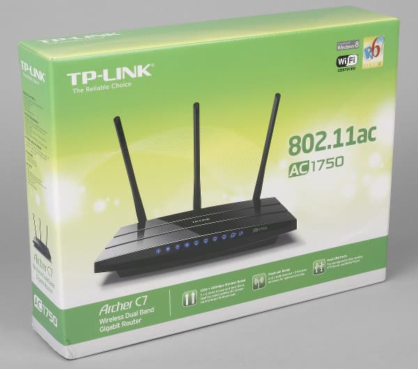Упаковка TP-Link Archer C7 Упаковка TP-Link Archer C7
