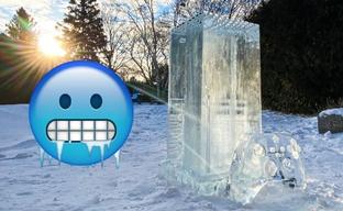 Cоздана самая холодная Xbox Series X.  Консоль вырезали из глыбы льда