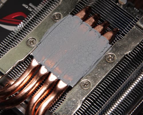 SilverStone AR06, распределение термопасты