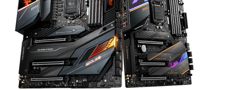 Материнские платы 400-й серии от MSI для процессоров Intel Core 10-го поколения