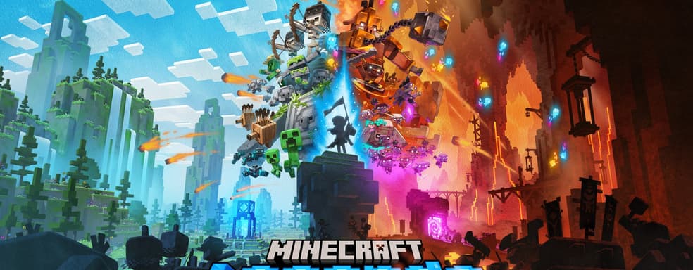 В видео о Minecraft Legends раскрыли визуальную составляющую и показали Пиглинов