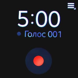 Снимок экрана Samsung Gear 2