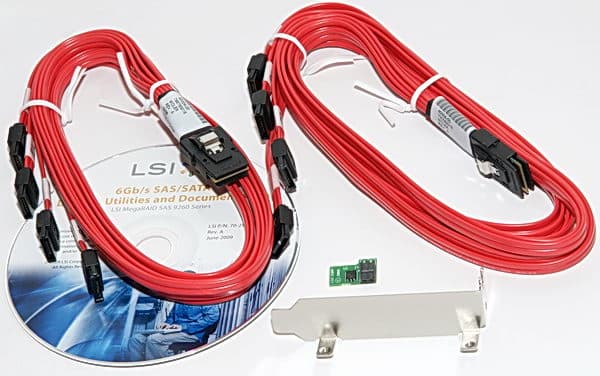 8-портовый SAS-контроллер LSI MegaRAID SAS 9260-8i