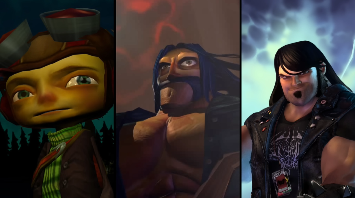 Psychonauts / Концепт / Итоговая версия героя Brutal Legend