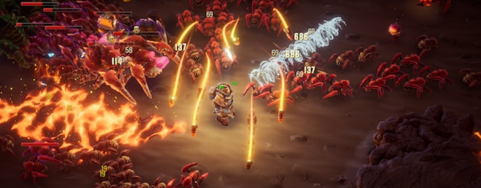 Дворф-клон Vampire Survivors разошёлся тиражом в 1 000 000 копий. Авторы Deep Rock Galactic Survivor отпраздновали событие