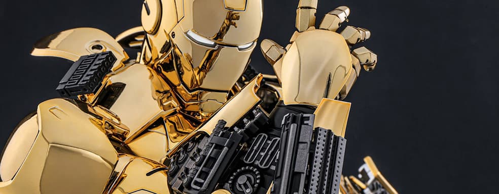 Нужно больше золота: в предзаказе появилась фигурка Железного человека в броне Mark III