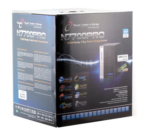 Thecus N7700 Pro, коробка