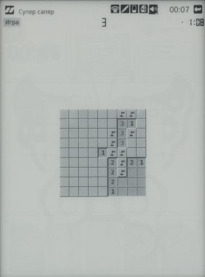 Электронная книга inch S6t, сапер