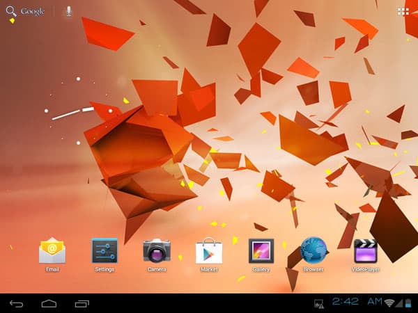 Скриншот планшета iconBIT NetTAB Parus
