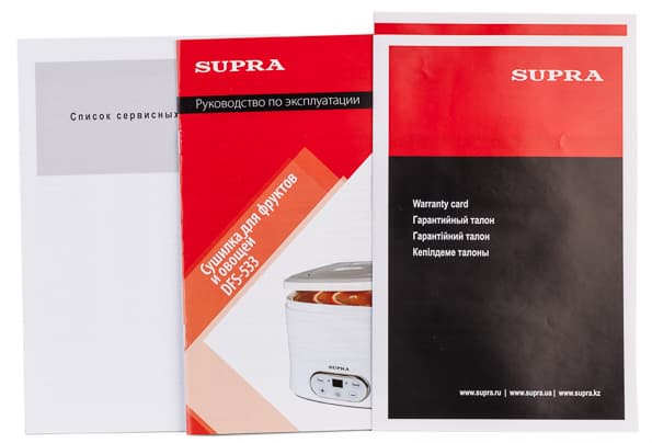 Электрическая сушилка Supra DFS-533