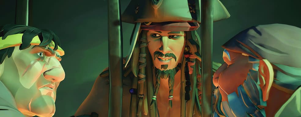Разработчики рассказали, кто исполнил роль и озвучил Джека Воробья в приключении Sea of Thieves